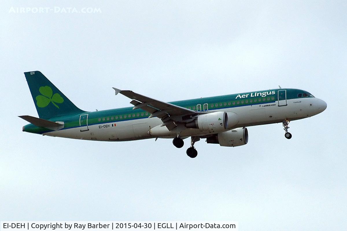 EI-DEH, 2004 Airbus A320-214 C/N 2294, Airbus A320-214 [2294] (Aer Lingus) Home~G 30/04/2015. On approach 27L.