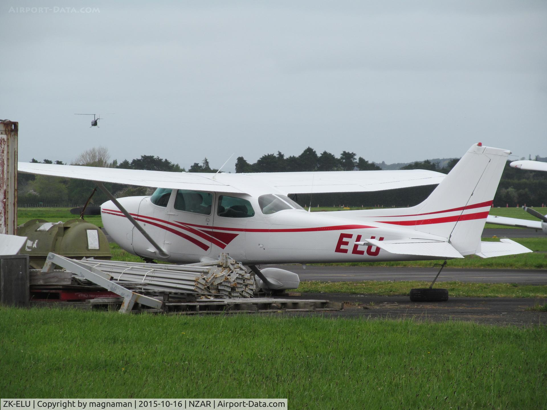 ZK-ELU, Cessna 172N C/N 17271322, on maintenance ramp at ardmore