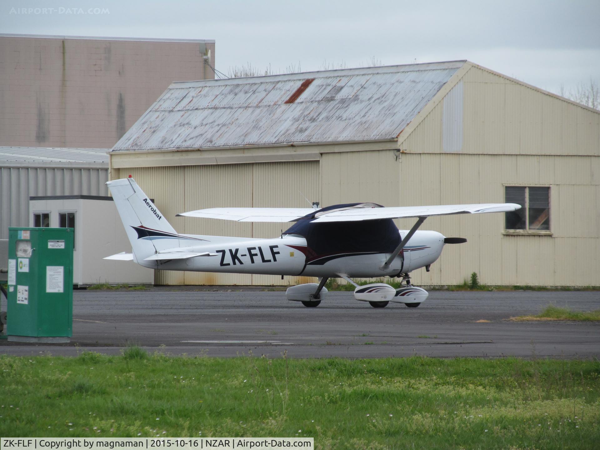 ZK-FLF, Cessna A152 Aerobat C/N A1520969, not often seen by me