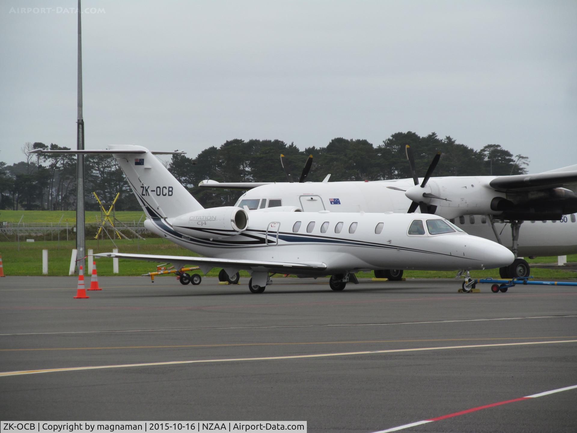 ZK-OCB, 2012 Cessna 525C CitationJet CJ4 C/N 525C-0112, Ex. ZK-PGA in new marks with same AKL based owner.