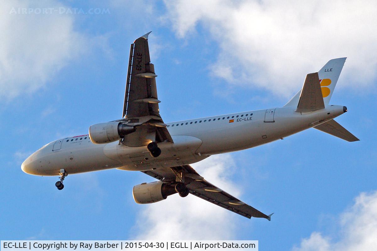 EC-LLE, 1999 Airbus A320-214 C/N 1119, Airbus A320-214 [1119] (Iberia Express) Home~G 30/04/2015. On approach 27R.