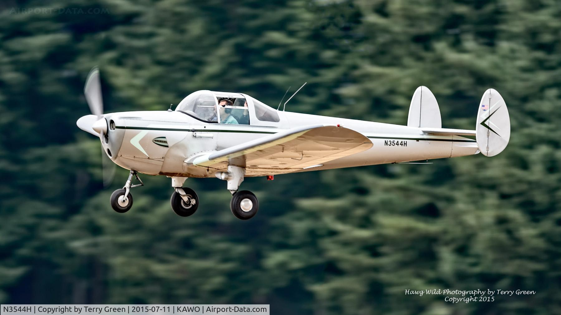 N3544H, 1947 Erco 415CD Ercoupe C/N 4169, 2015 Arlington Fly_in