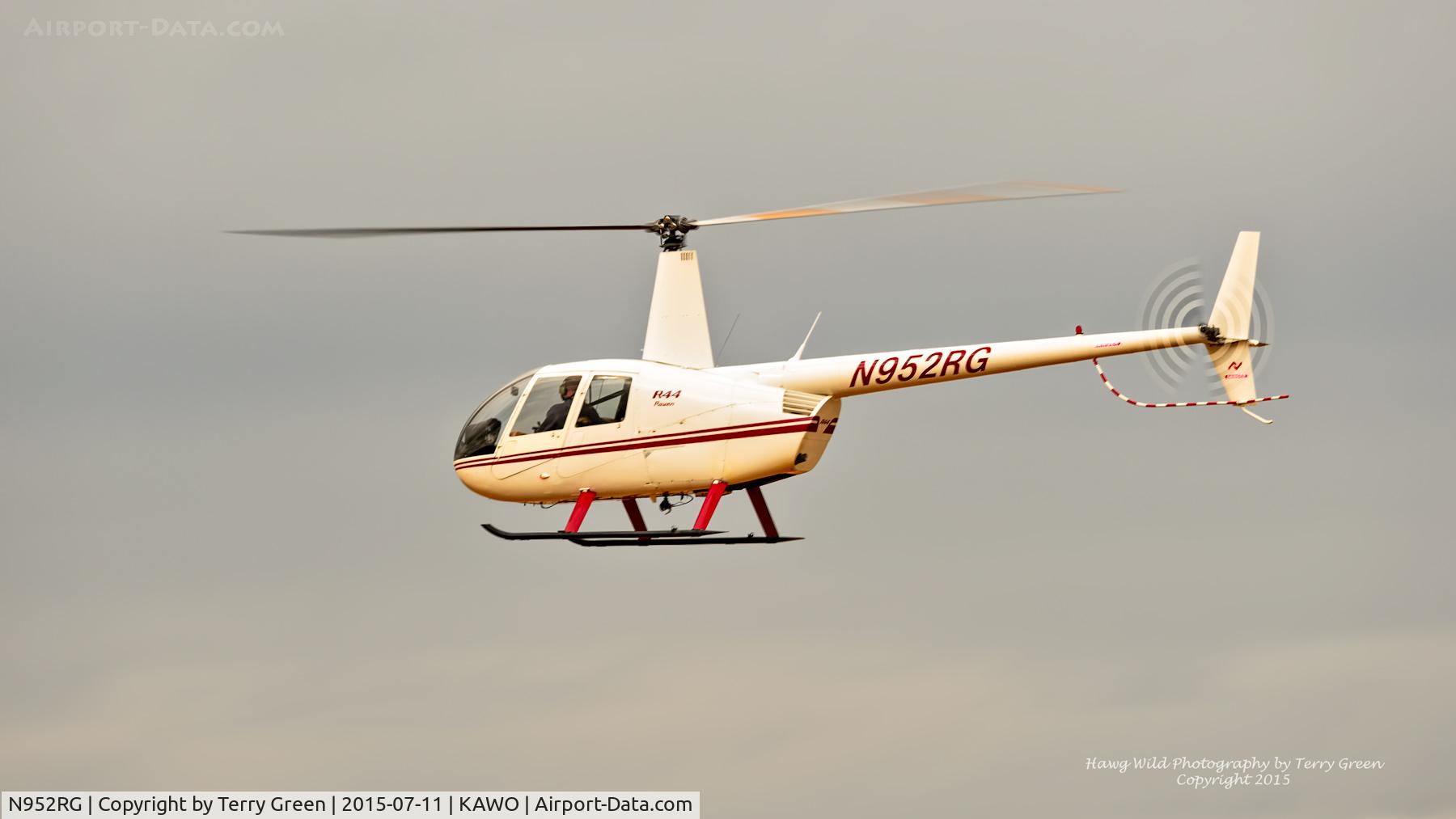 N952RG, 2002 Robinson R44 C/N 1257, 2015 Arlington Fly-In