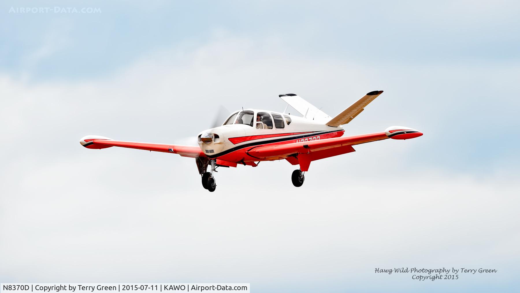 N8370D, 1958 Beech J35 Bonanza C/N D-5463, 2015 Arlington Fly-In