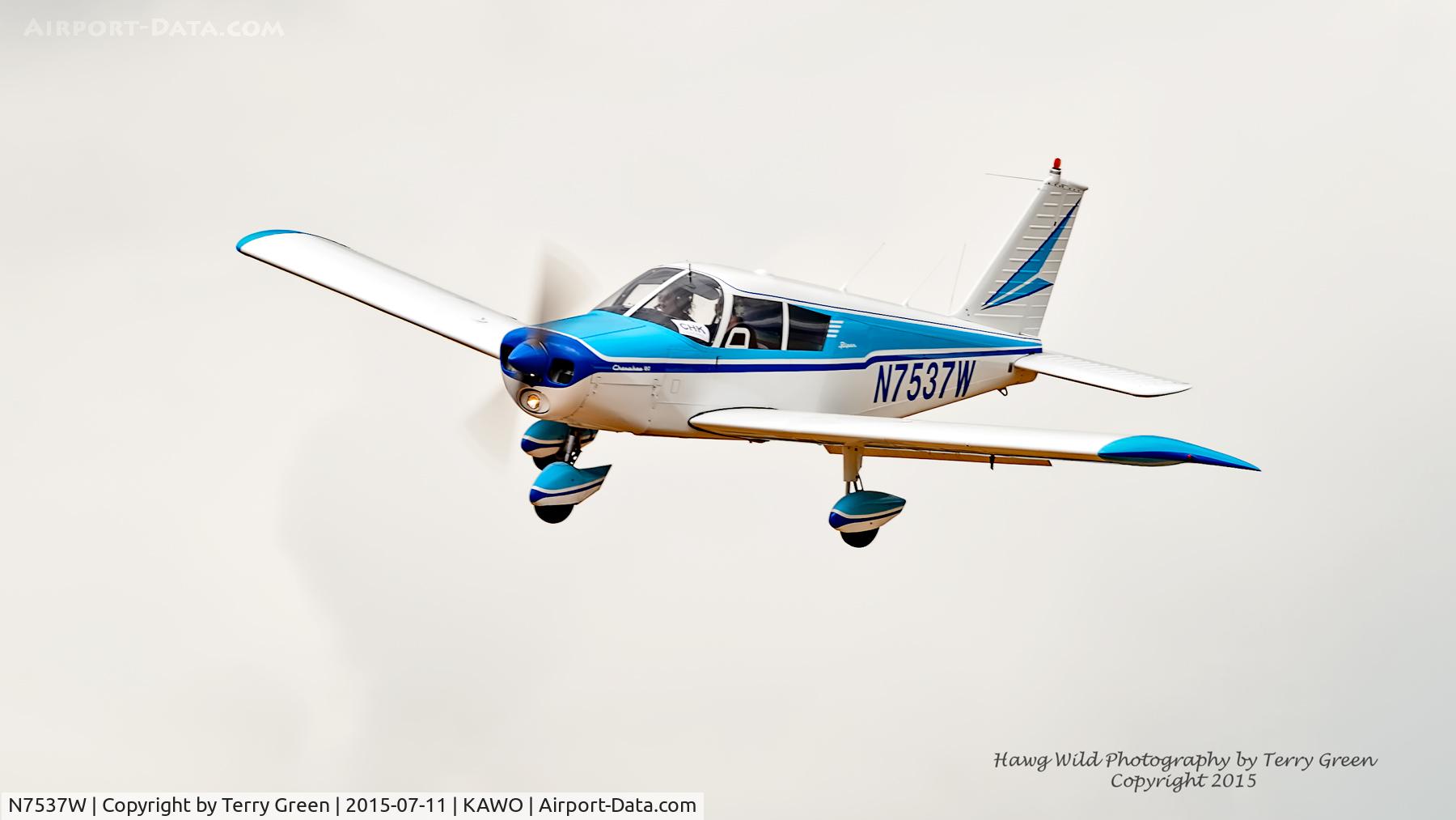 N7537W, 1963 Piper PA-28-180 C/N 28-1470, 2015 Arlington Fly-In