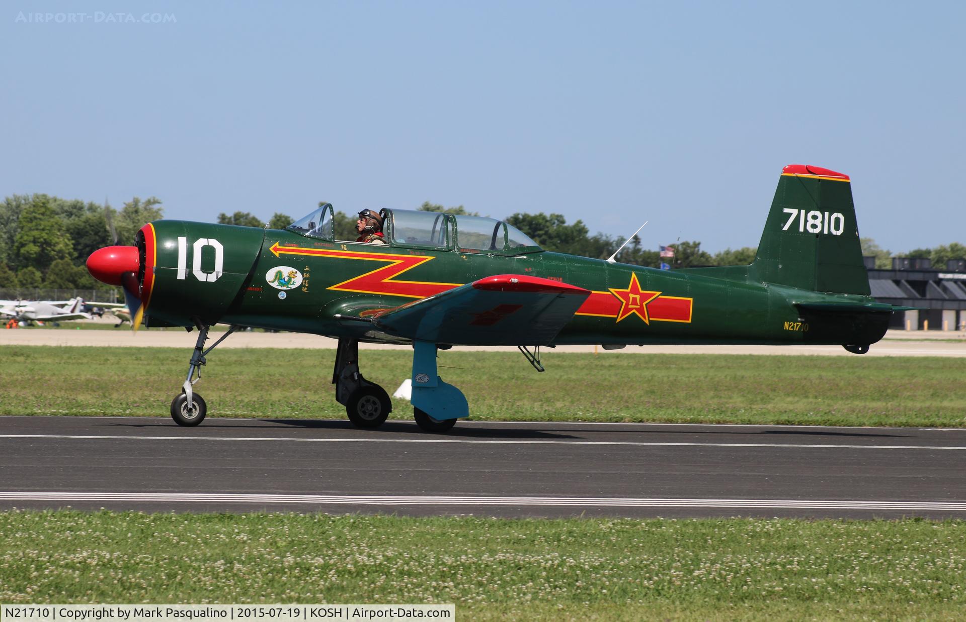 N21710, 1969 Nanchang CJ-6A C/N 2532059, Nanchang CJ-6A