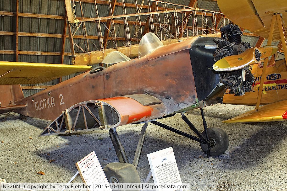 N320N, 1930 Aeromarine-Klemm AKL-26A C/N 2-59, Displayed at Old Rhinebeck Aerodrome in New York State