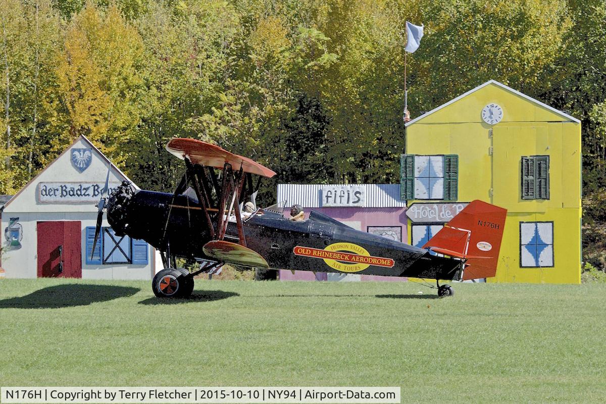 N176H, 1929 New Standard D-25 C/N 138, Displayed at Old Rhinebeck Aerodrome in New York State