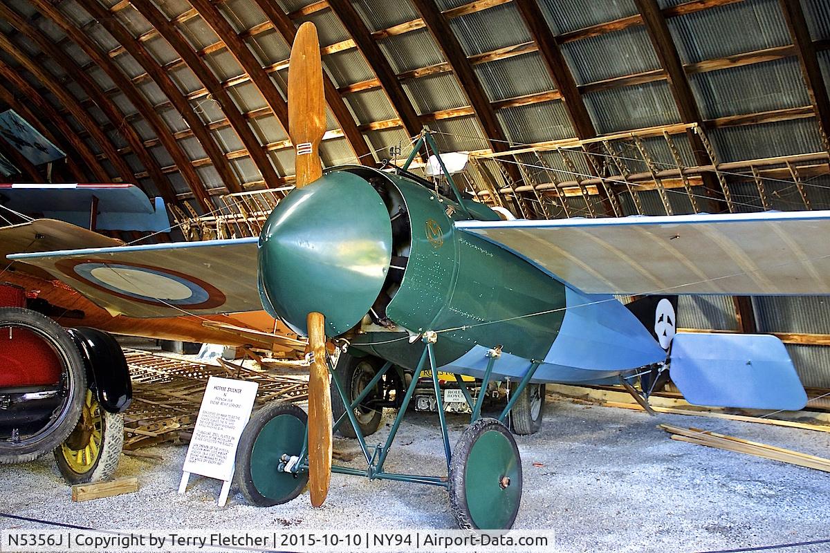 N5356J, Morane-saulnier/palen N C/N 1915-84, Displayed at Old Rhinebeck Aerodrome in New York State