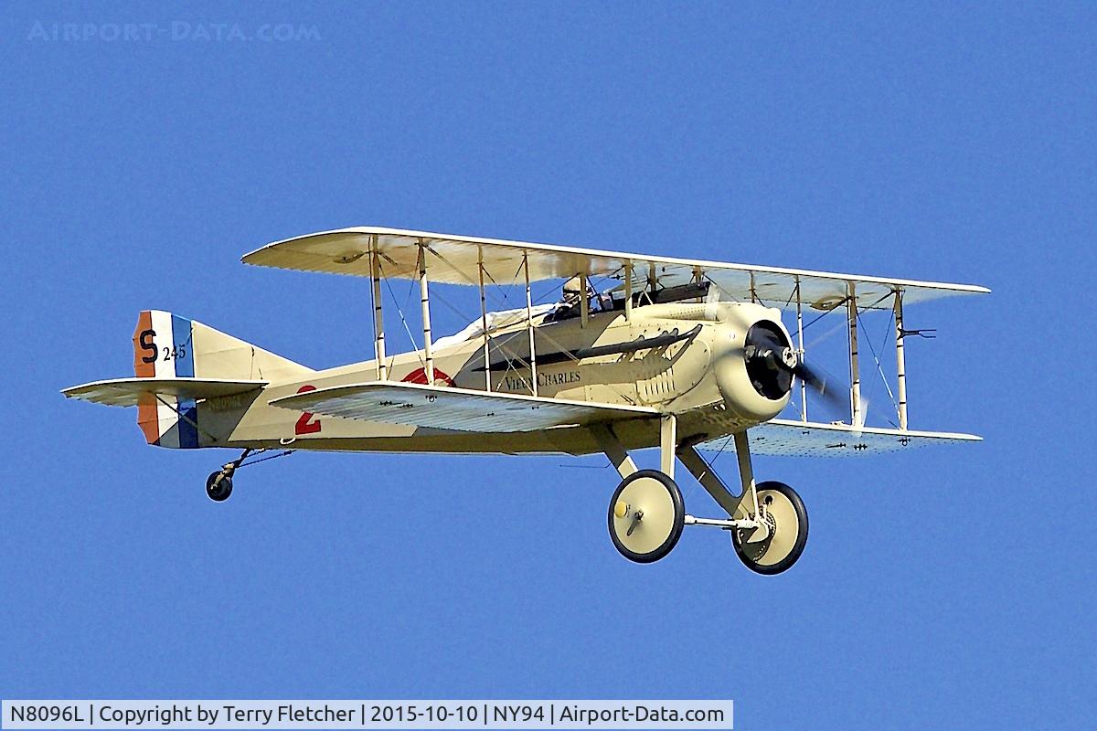 N8096L, 1999 SPAD S-VII Replica C/N 1999, Displayed at Old Rhinebeck Aerodrome in New York State