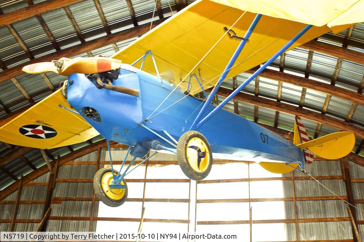 N5719, 1973 Ormand ORMAND PARASOL C/N 1000, Displayed at Old Rhinebeck Aerodrome in New York State