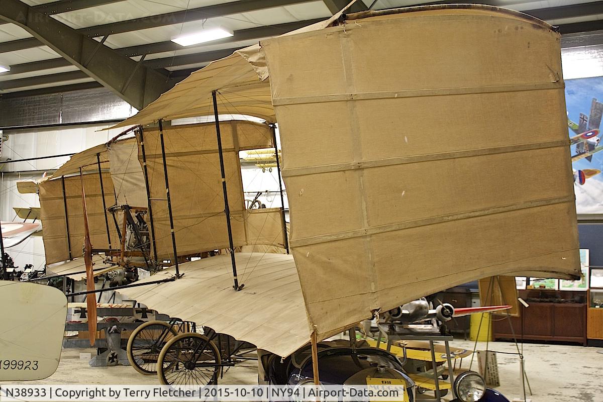 N38933, 1973 Renik VOISIN C/N 1, Displayed at Old Rhinebeck Aerodrome in New York State