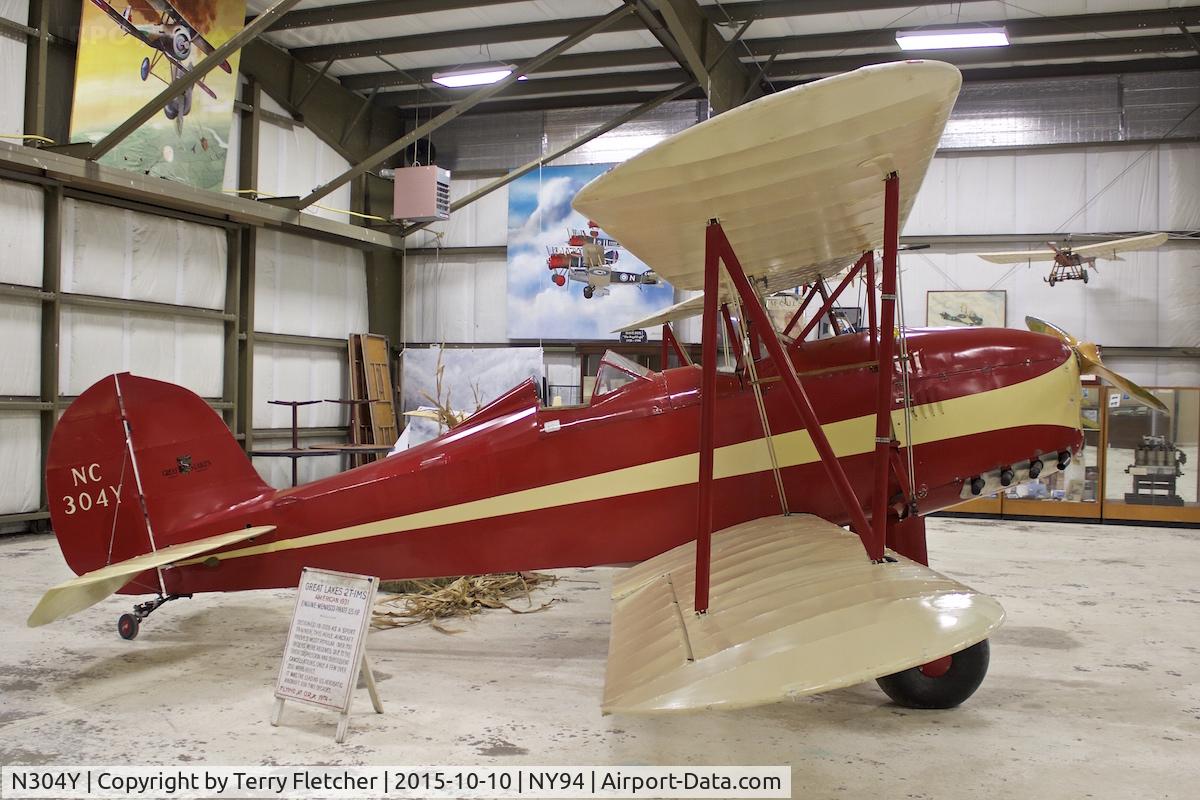 N304Y, 1931 Great Lakes 2T-1 Sport Trainer C/N 191, Displayed at Old Rhinebeck Aerodrome in New York State