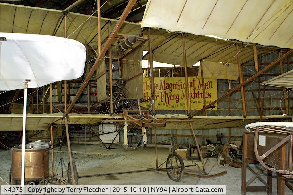 N4275, 1971 Cole SHORT S-29 C/N 2, Displayed at Old Rhinebeck Aerodrome in New York State