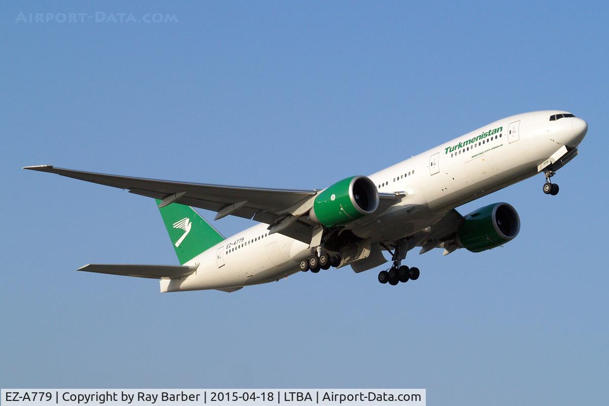 EZ-A779, 2014 Boeing 777-22K/LR C/N 42297, Boeing 777-22KLR [42297] (Turkmenistan Airlines) Istanbul-Ataturk~TC 18/04/2015