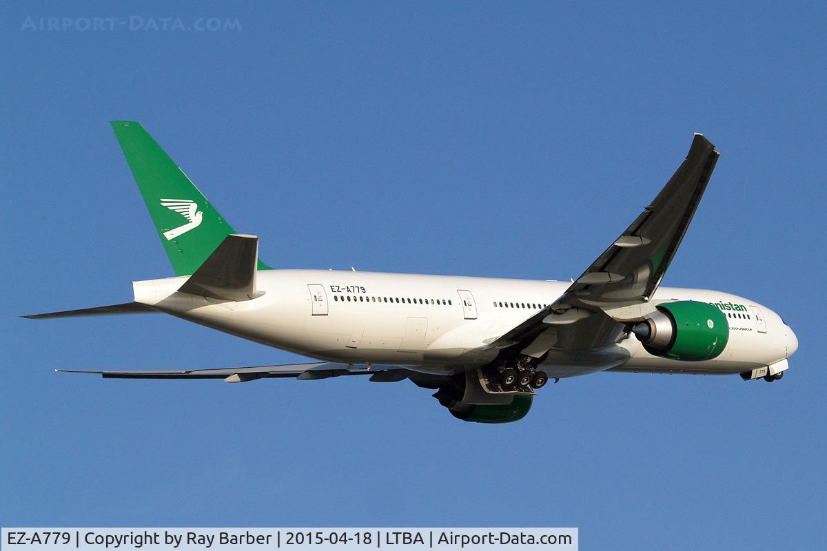 EZ-A779, 2014 Boeing 777-22K/LR C/N 42297, Boeing 777-22KLR [42297] (Turkmenistan Airlines) Istanbul-Ataturk~TC 18/04/2015