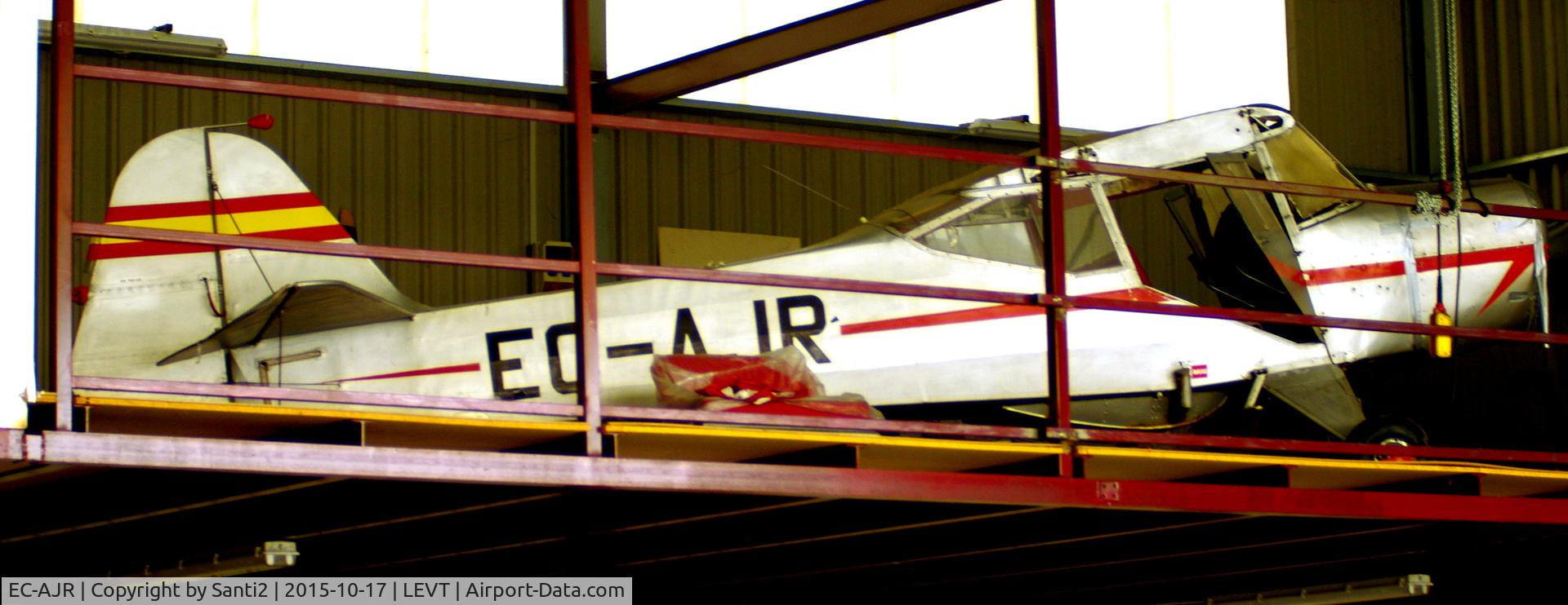 EC-AJR, 1954 Taylorcraft J Auster 5 C/N 1505, Preserved at the Vitoria Aero Club hangar.