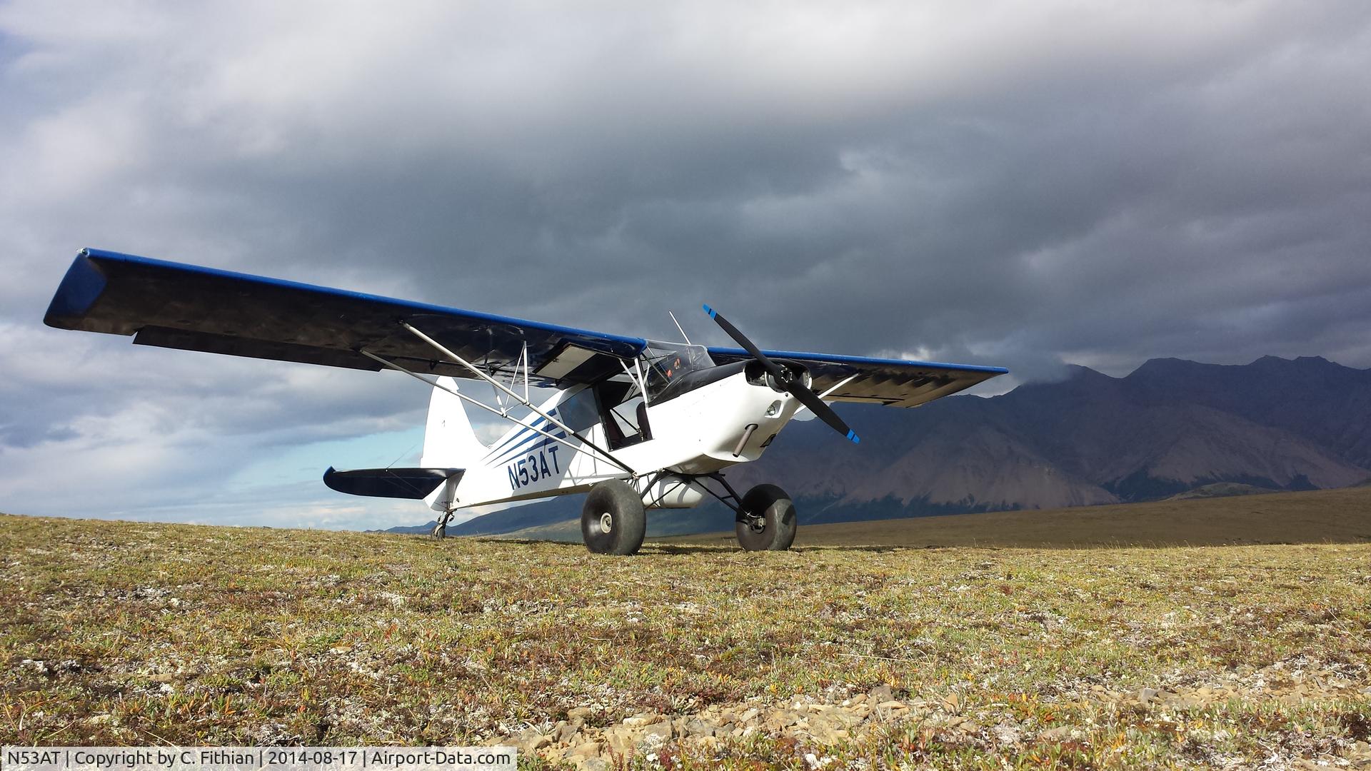 N53AT, 1976 Arctic Aircraft Co Inc S-1B2 C/N 1004, N53AT, foothils of the Alaska Range