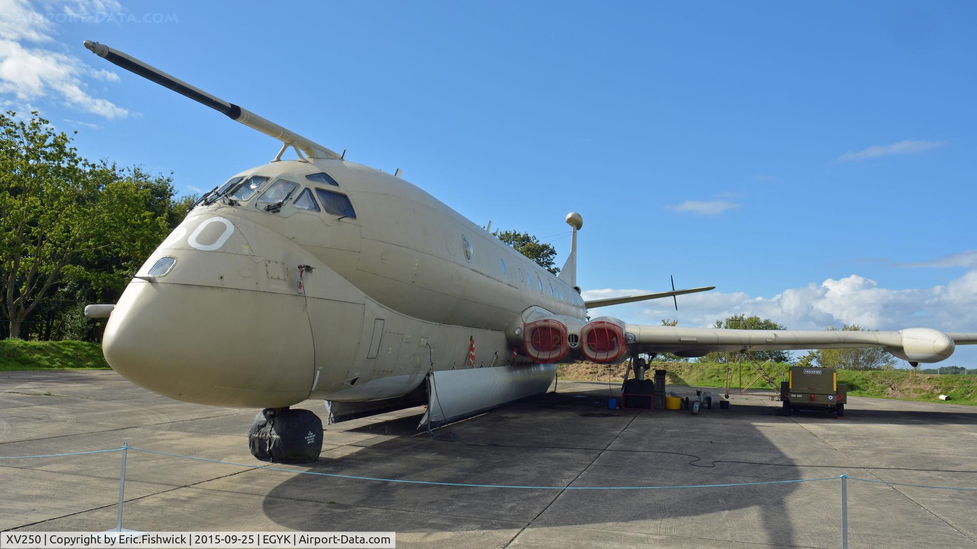 XV250, Hawker Siddeley Nimrod MR.2 C/N 8025, 3. The 'Mighty Hunter' XV250 at The Yorkshire Air Museum, Elvington, York.