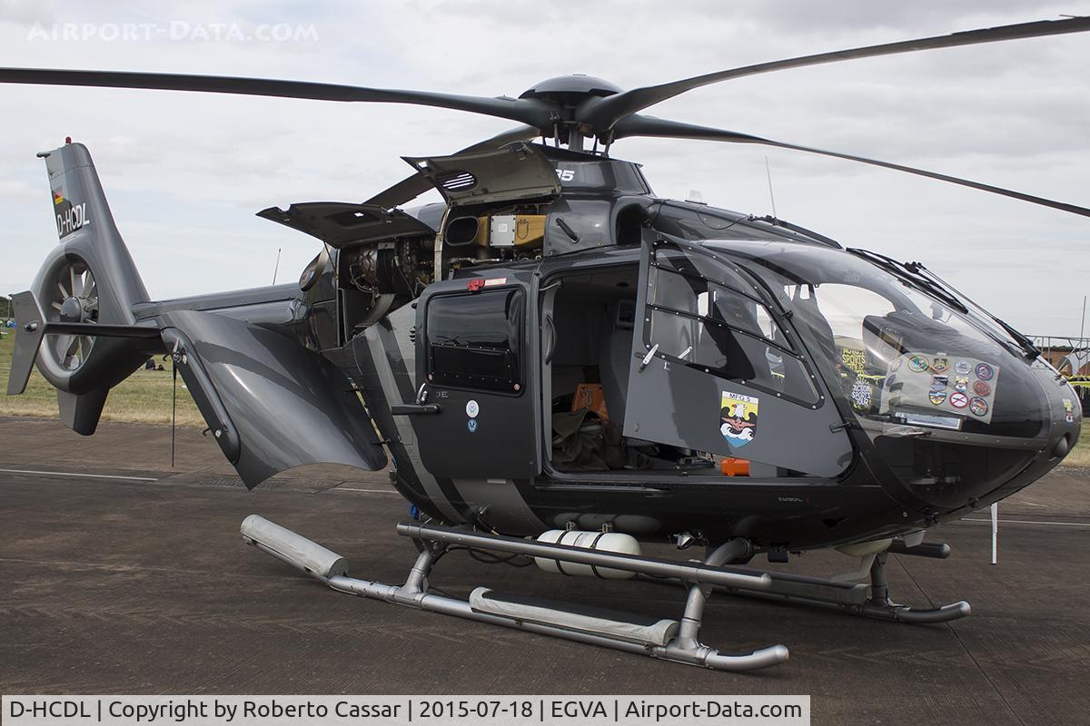 D-HCDL, Eurocopter EC-135P-2+ C/N 0700, RIAT15