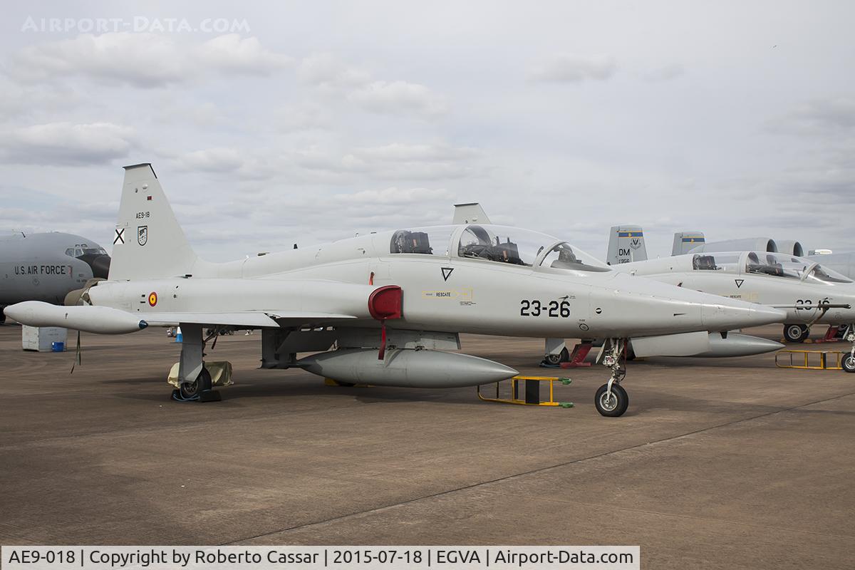 AE9-018, Northrop (CASA) SF-5B(M) Freedom Fighter C/N 2018, RIAT15