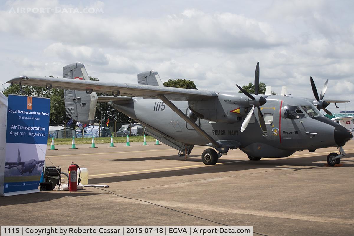 1115, PZL-Mielec M-28B1R Bryza 1R C/N AJG001-06, RIAT15