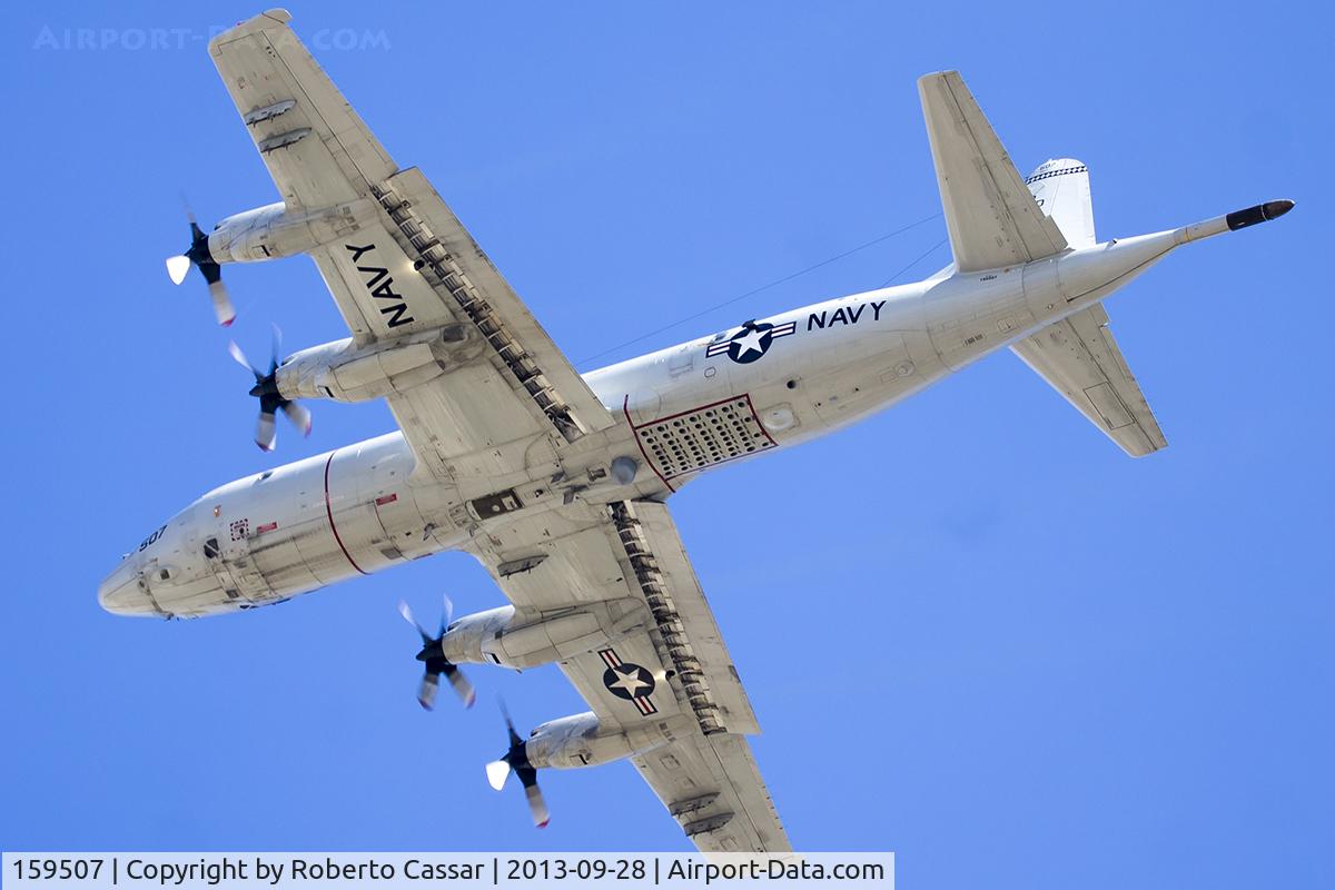 159507, Lockheed P-3C Orion C/N 285A-5625, Over San Gwann