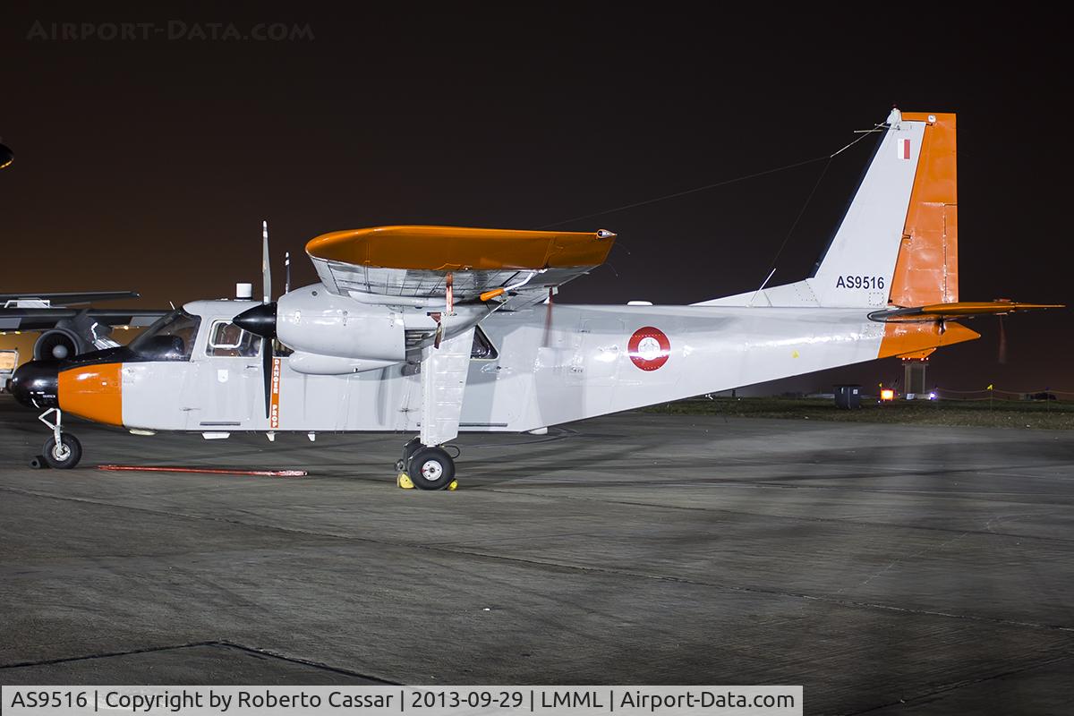 AS9516, Pilatus Britten-Norman BN-2B-26 Islander C/N C2159, Park 4