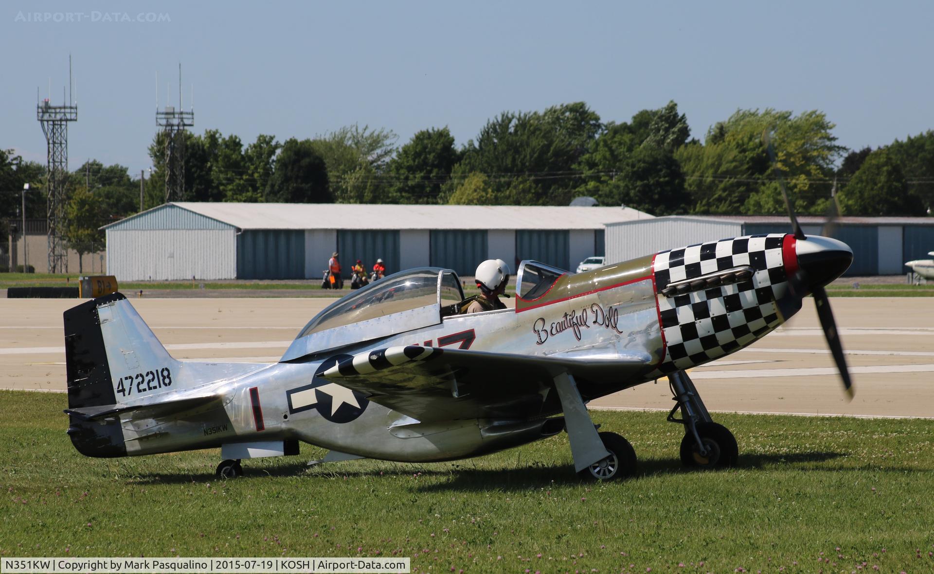 N351KW, 1999 Stewart 51 S-51D Mustang C/N 145, S-51D