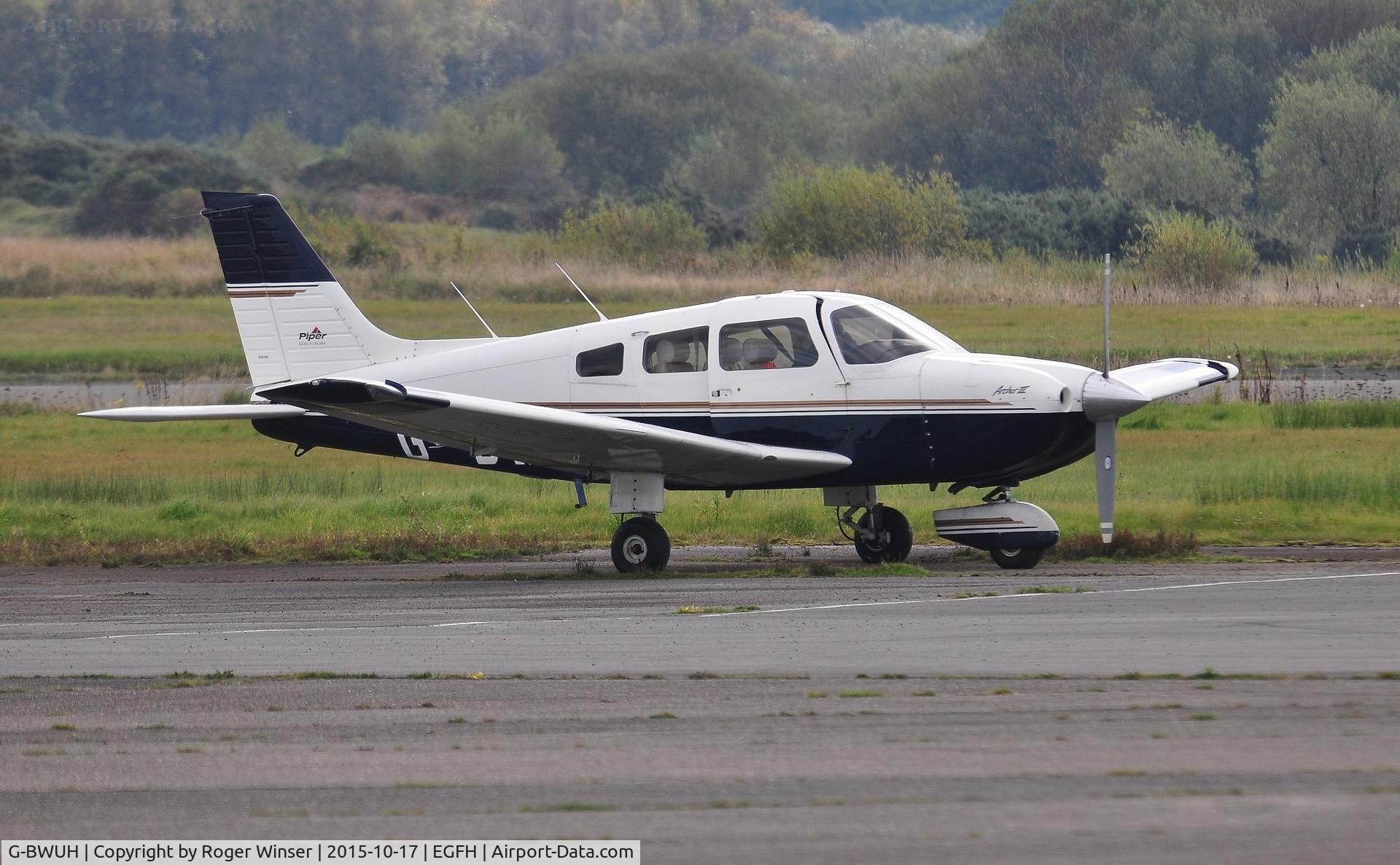 G-BWUH, 1996 Piper PA-28-181 Cherokee Archer III C/N 2843048, Visiting Cherokee Acher III from Phoenix Aviation.