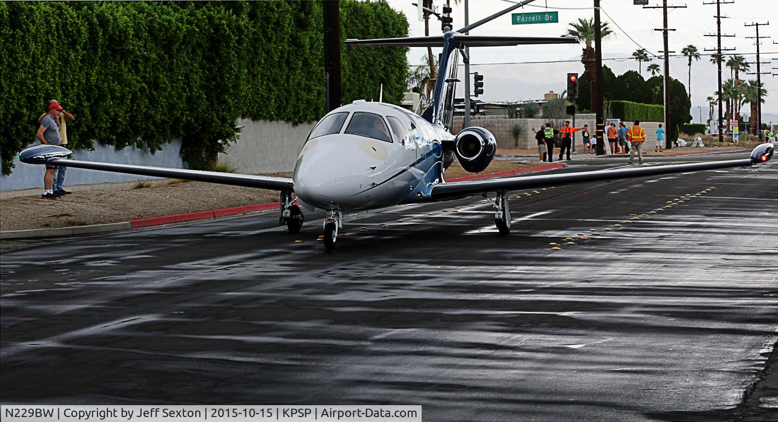 N229BW, 2013 Eclipse Aviation Corp EA550 C/N 550-0264, Parade of Planes 2015. Palm Springs