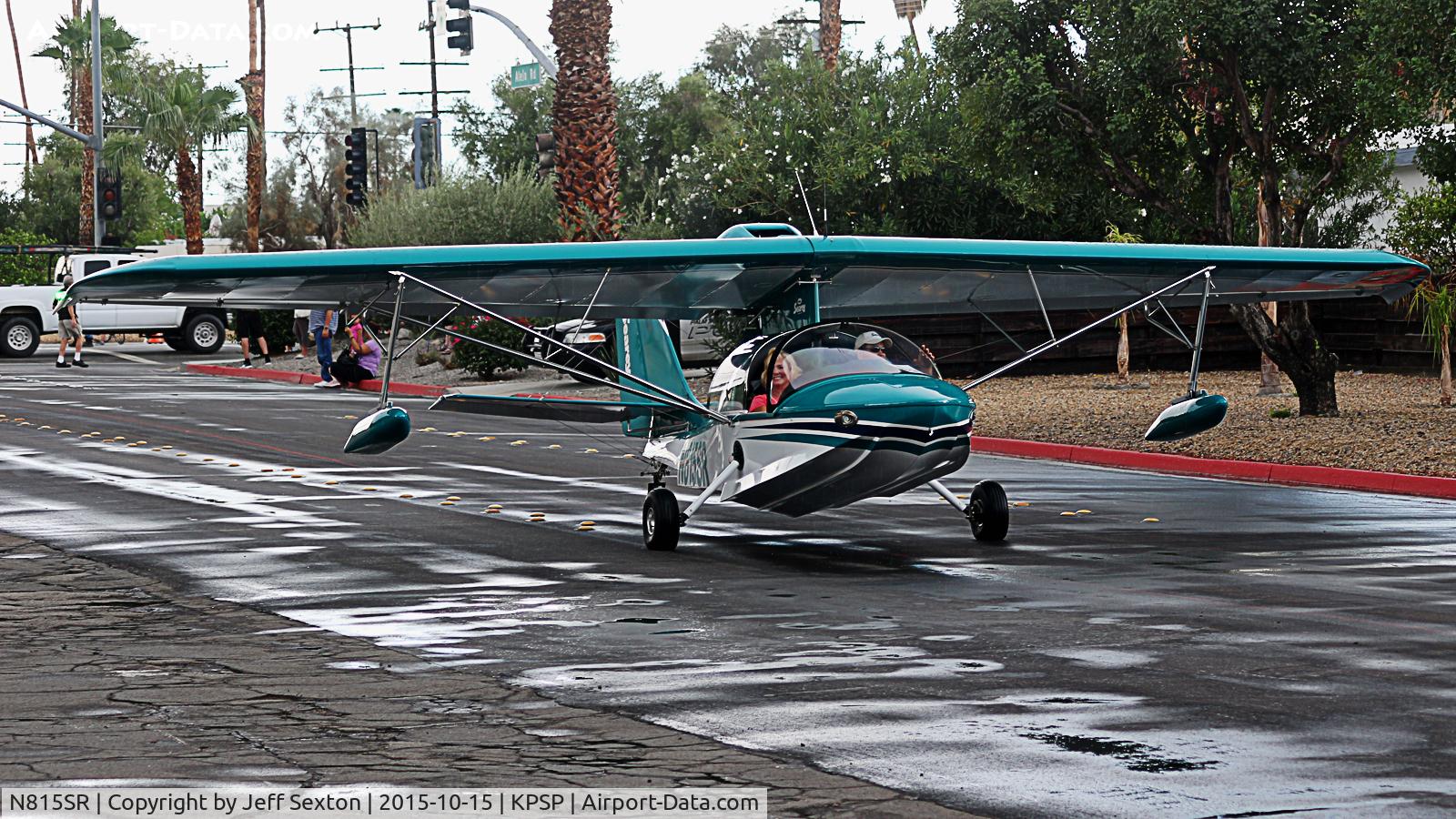 N815SR, 2015 Progressive Aerodyne SeaRey LSA C/N 1027, Parade of Planes 2015. Palm Springs