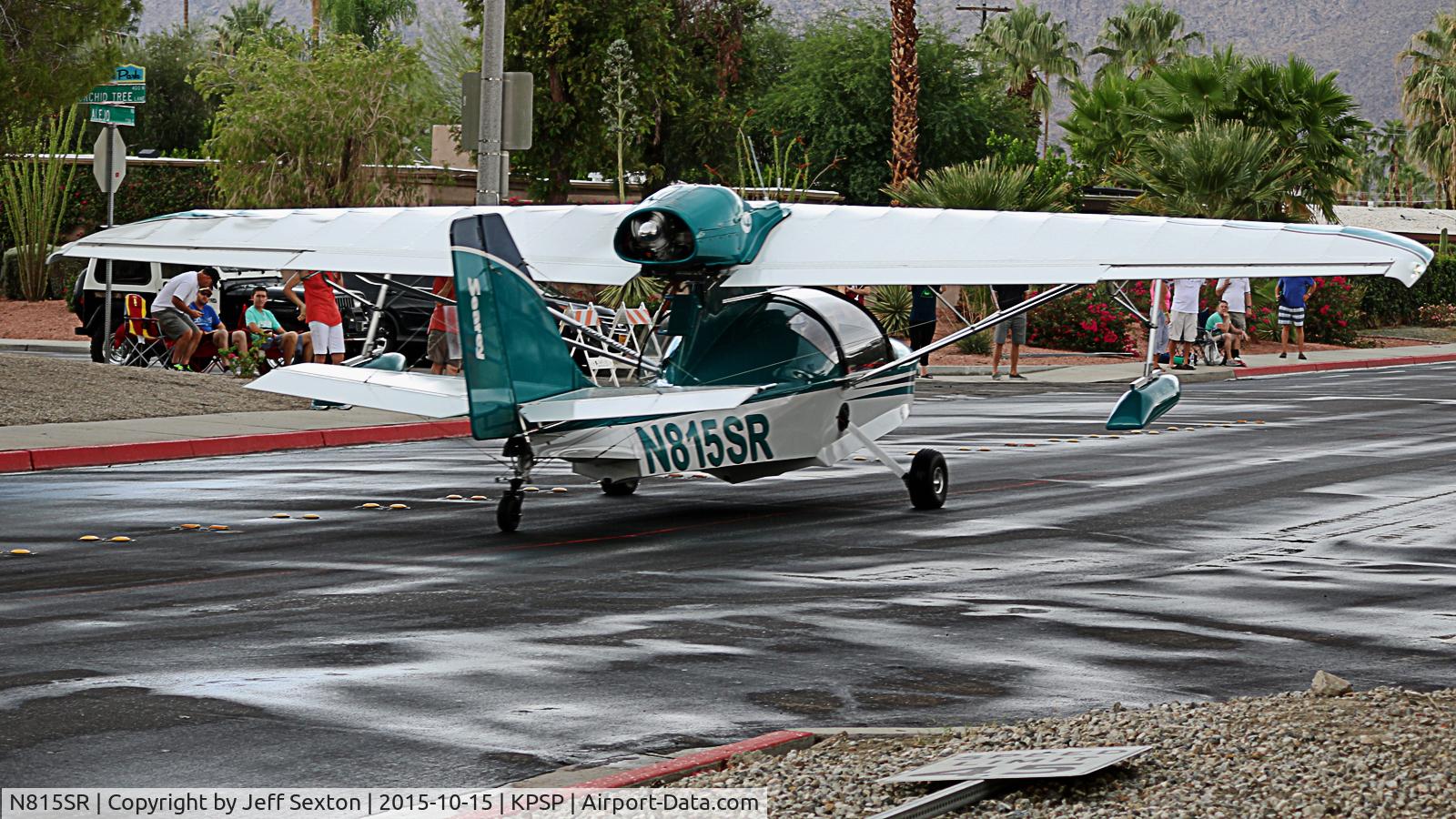 N815SR, 2015 Progressive Aerodyne SeaRey LSA C/N 1027, Parade of Planes 2015. Palm Springs