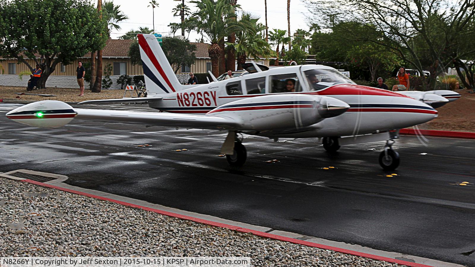 N8266Y, 1966 Piper PA-30 Twin Comanche C/N 30-1394, parade of Planes 2015. Palm Springs