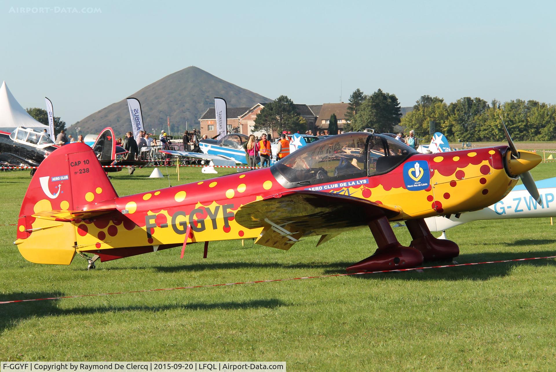 F-GGYF, Mudry CAP-10B C/N 238, Airshow Lens 2015.