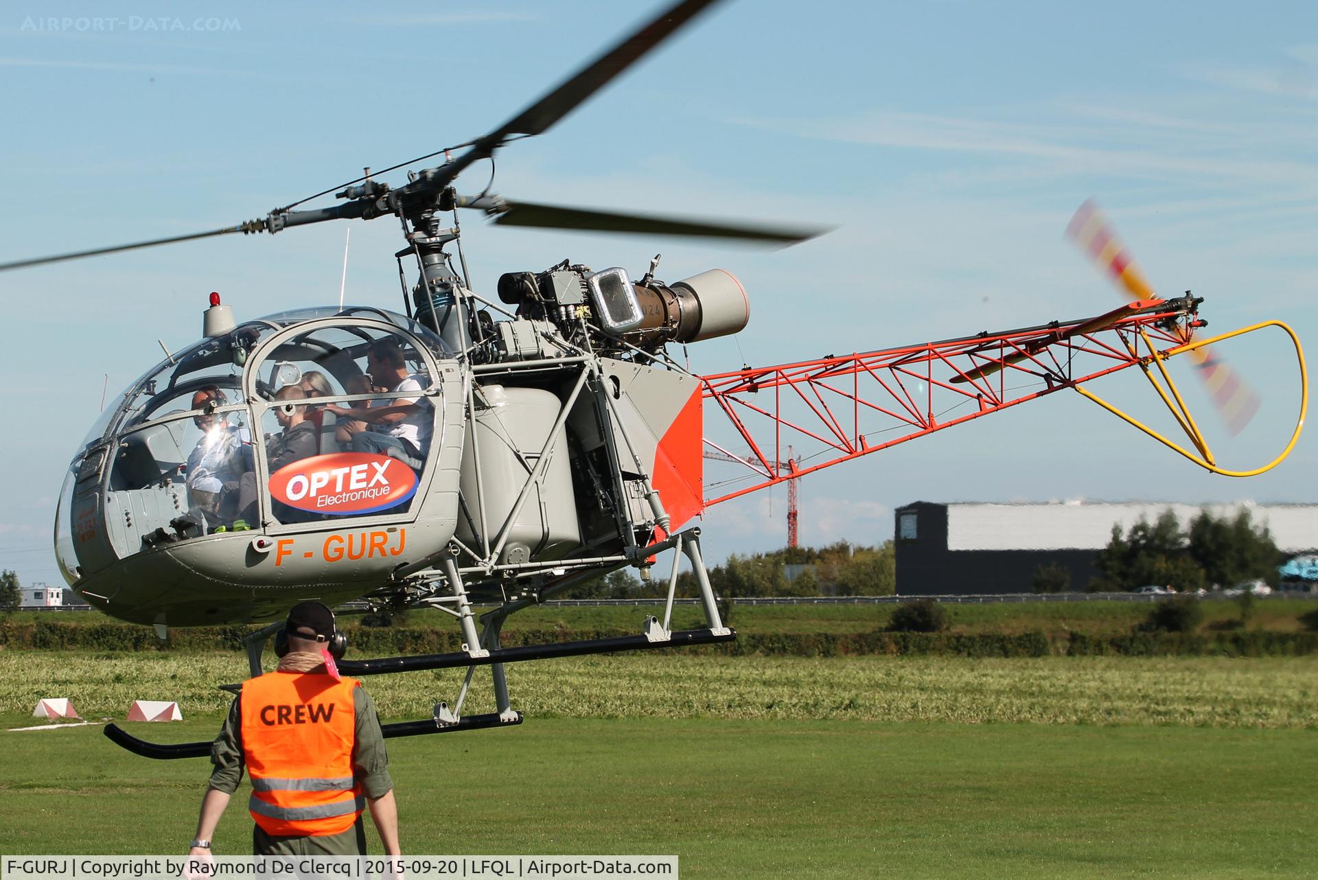 F-GURJ, 1962 Sud SE-3130 Alouette II C/N 1741, Airshow Lens 2015.