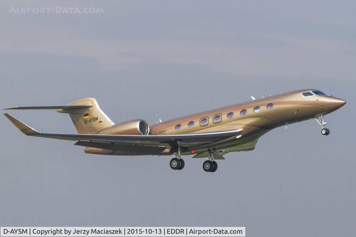 D-AYSM, 2015 Gulfstream Aerospace G650 (G-VI) C/N 6146, Gulfstream Aerospace GVI(G650)