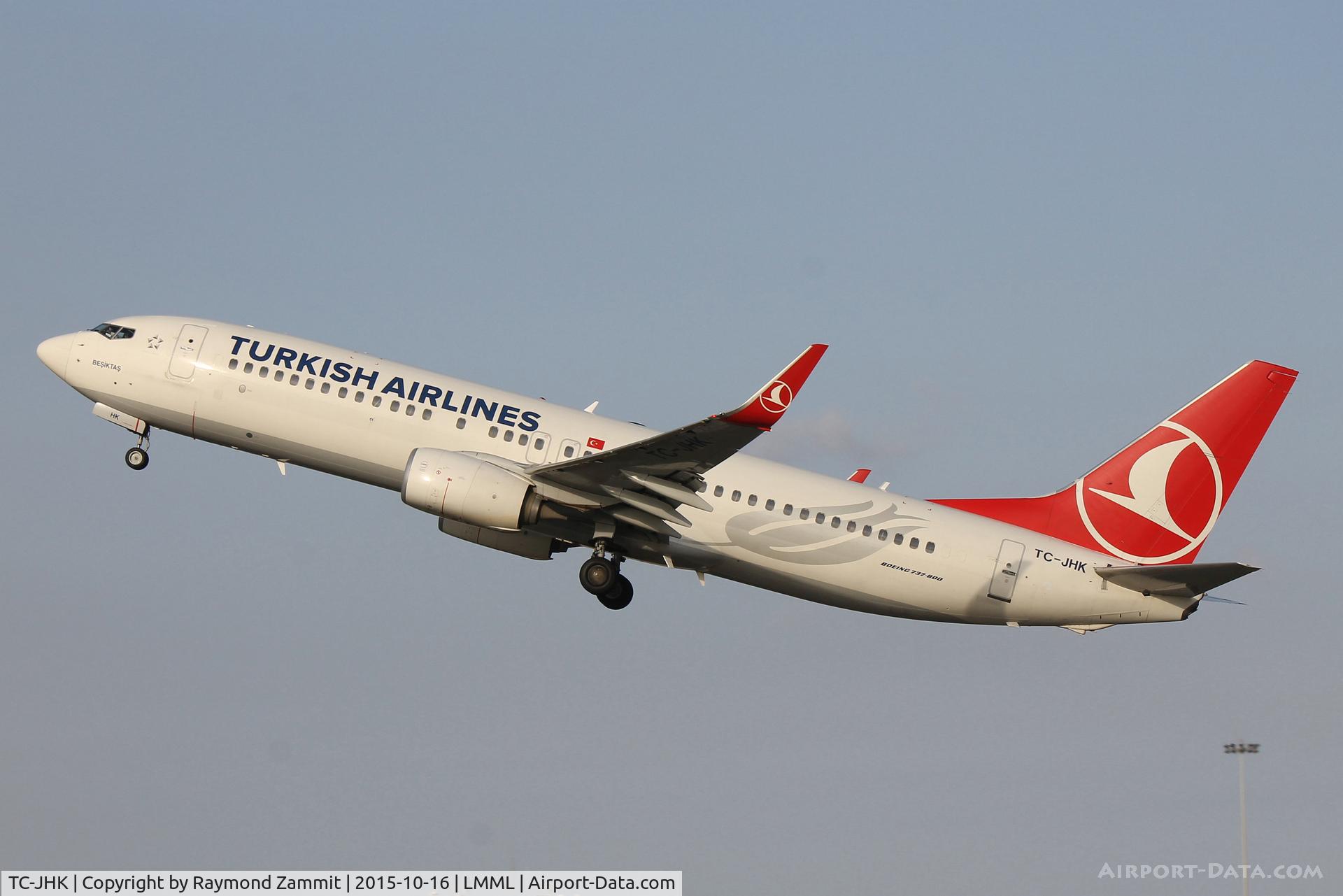 TC-JHK, 2011 Boeing 737-8F2 C/N 40975, B737-800 TC-JHK Turkish Airlines