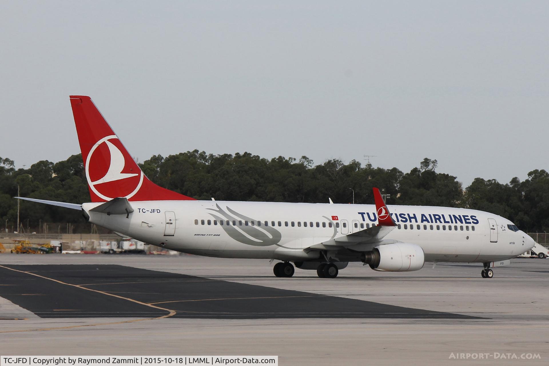 TC-JFD, 1998 Boeing 737-8F2 C/N 29766, B737-800 TC-JFD Turkish Airlines