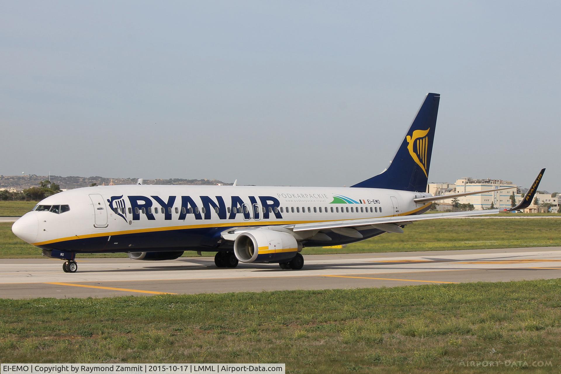 EI-EMO, 2010 Boeing 737-8AS C/N 40283, B7370800 EI-EMO Ryanair