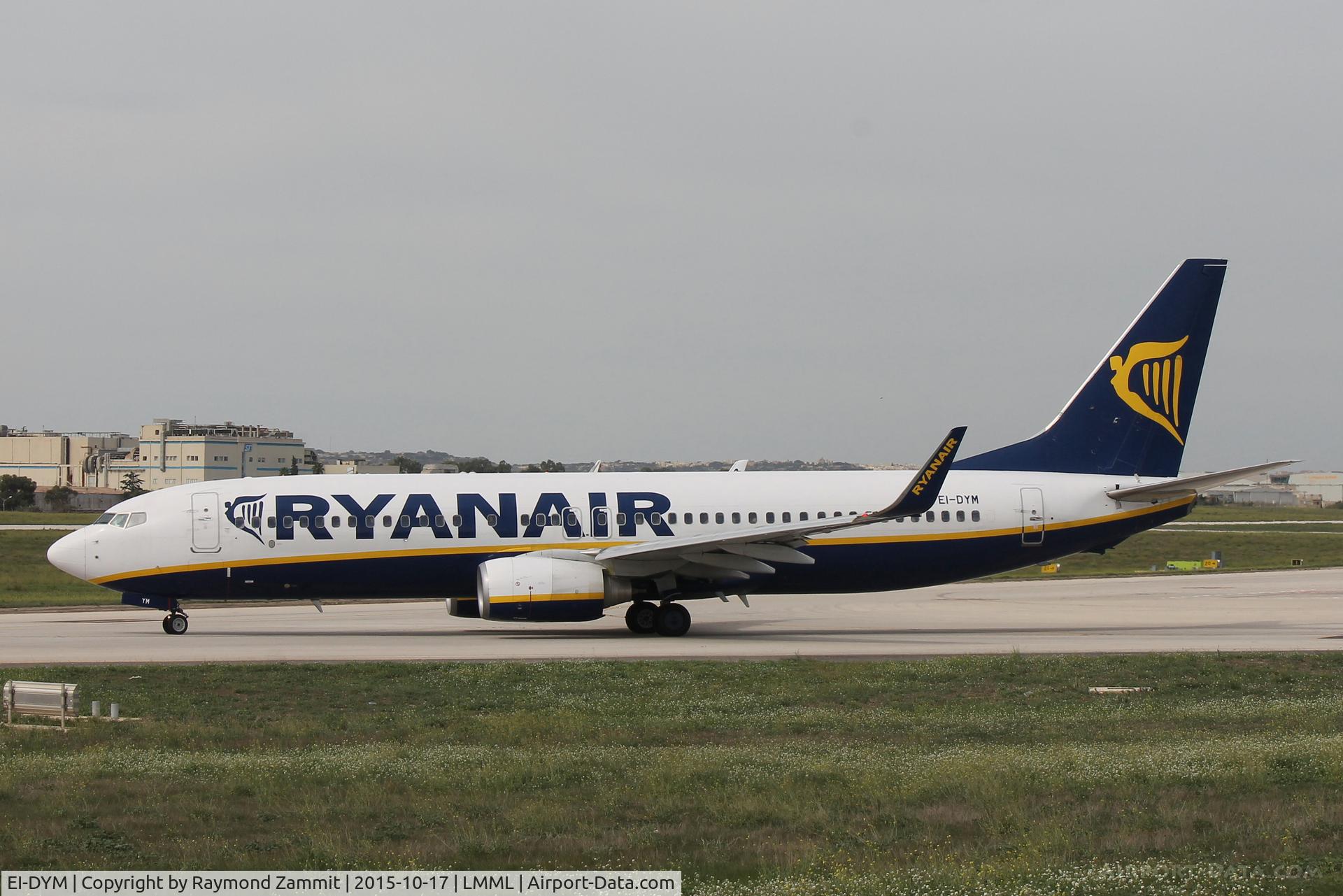 EI-DYM, 2008 Boeing 737-8AS C/N 36575, B737-800 EI-DYM Ryanair