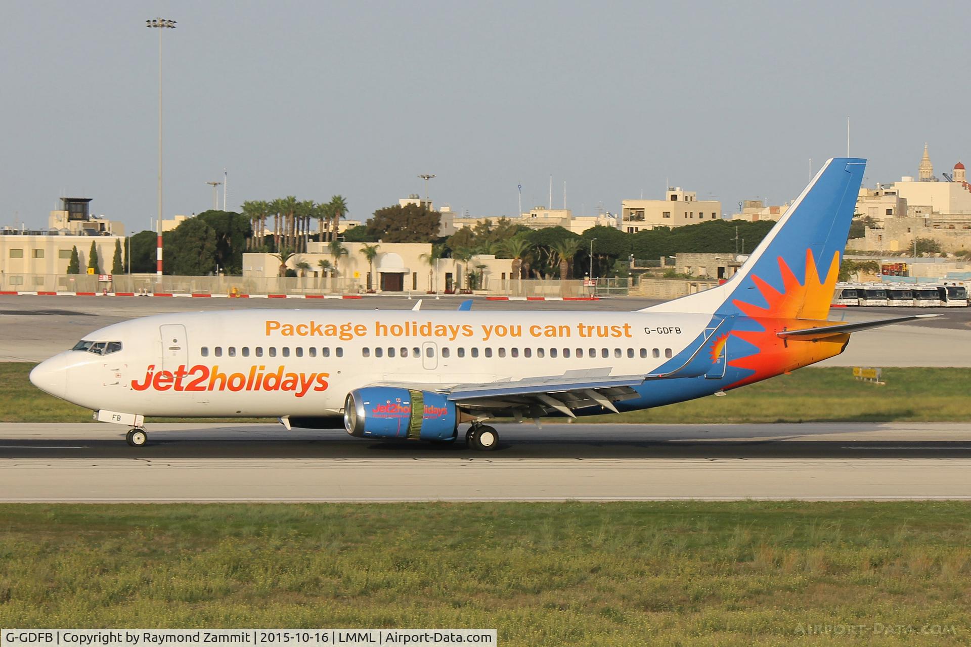G-GDFB, 1992 Boeing 737-33A C/N 25743, B737-300 G-GDFB Jet2Com