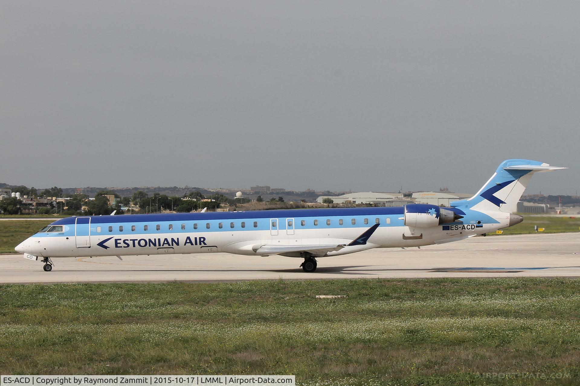 ES-ACD, 2011 Bombardier CRJ-900LR (CL-600-2D24) C/N 15276, Canadair CRJ-900 ES-ACD Estonian Air