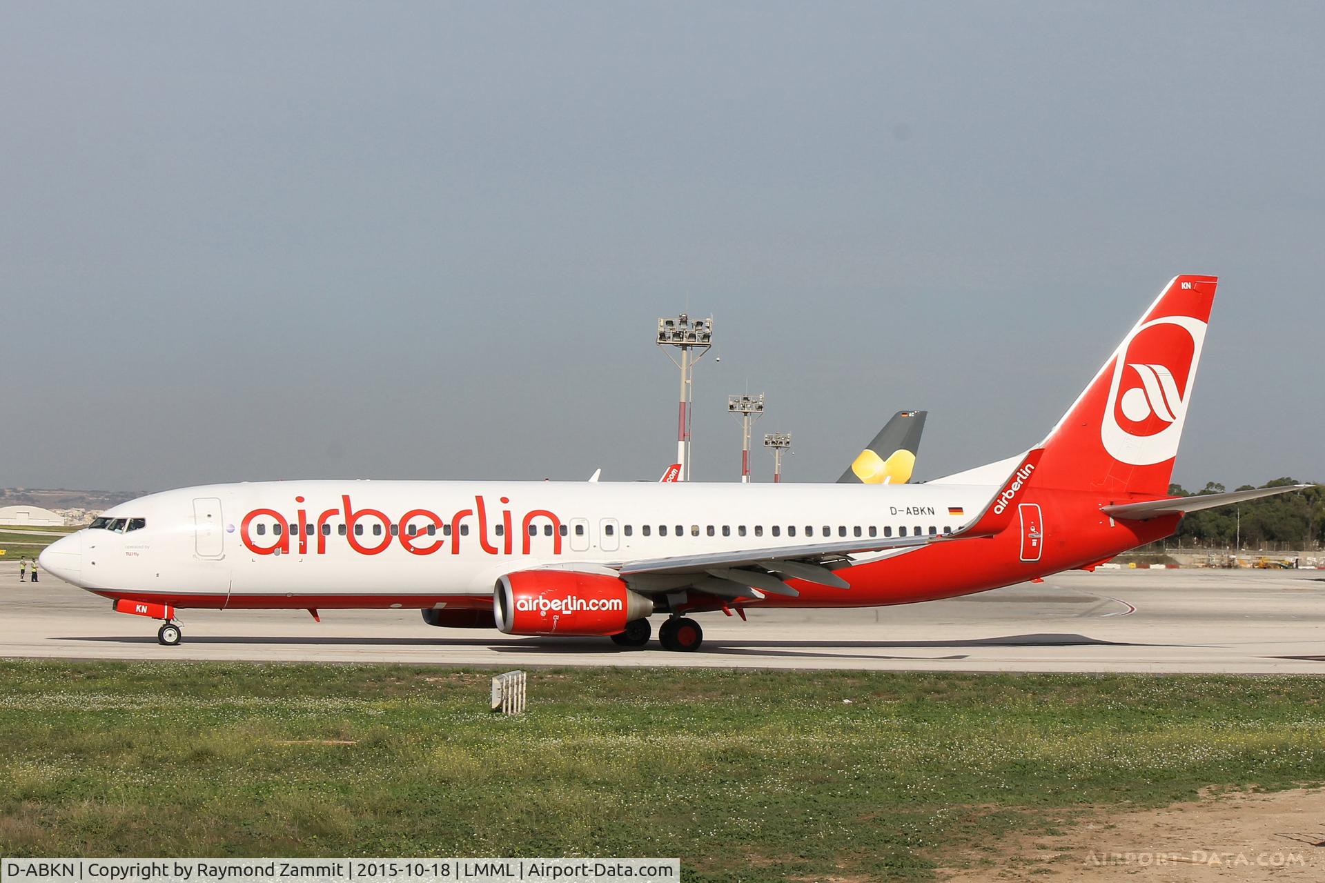 D-ABKN, 2010 Boeing 737-86J C/N 37756, B737-800 D-ABKN Air Berlin