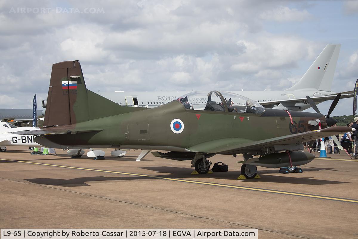 L9-65, Pilatus PC-9M Hudournik C/N 638, RIAT15