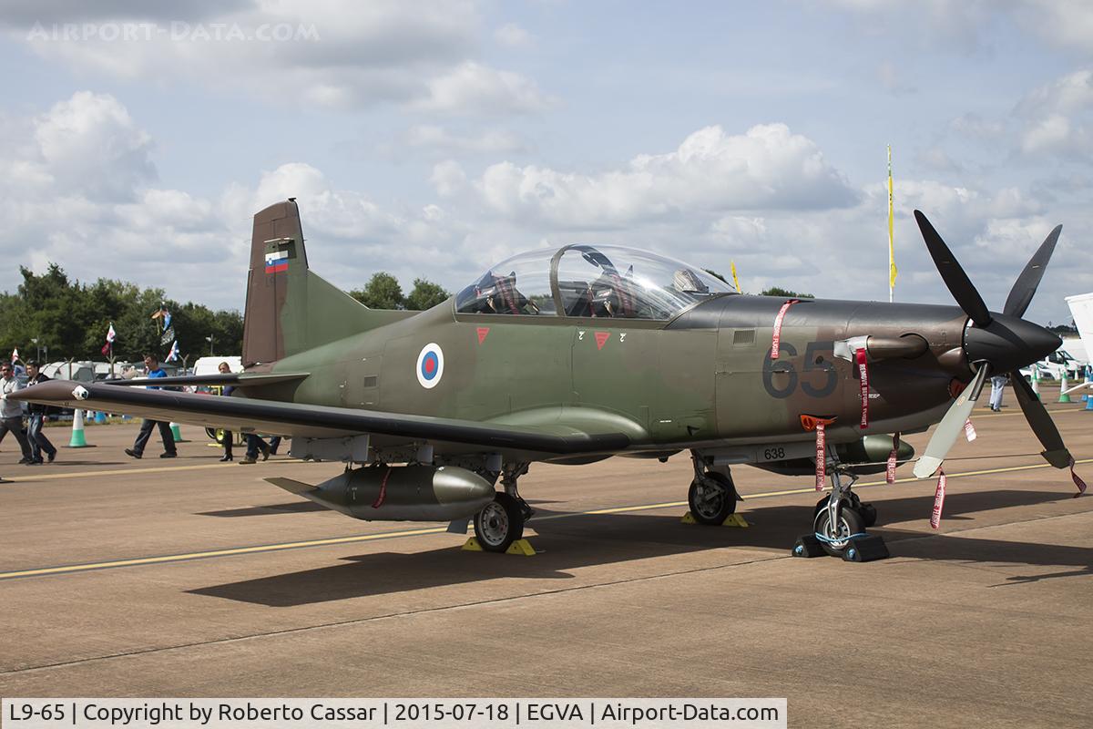L9-65, Pilatus PC-9M Hudournik C/N 638, RIAT15