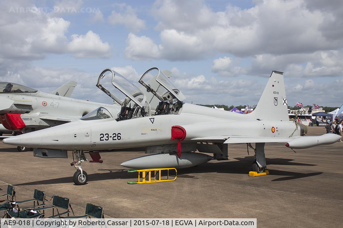 AE9-018, Northrop (CASA) SF-5B(M) Freedom Fighter C/N 2018, RIAT15