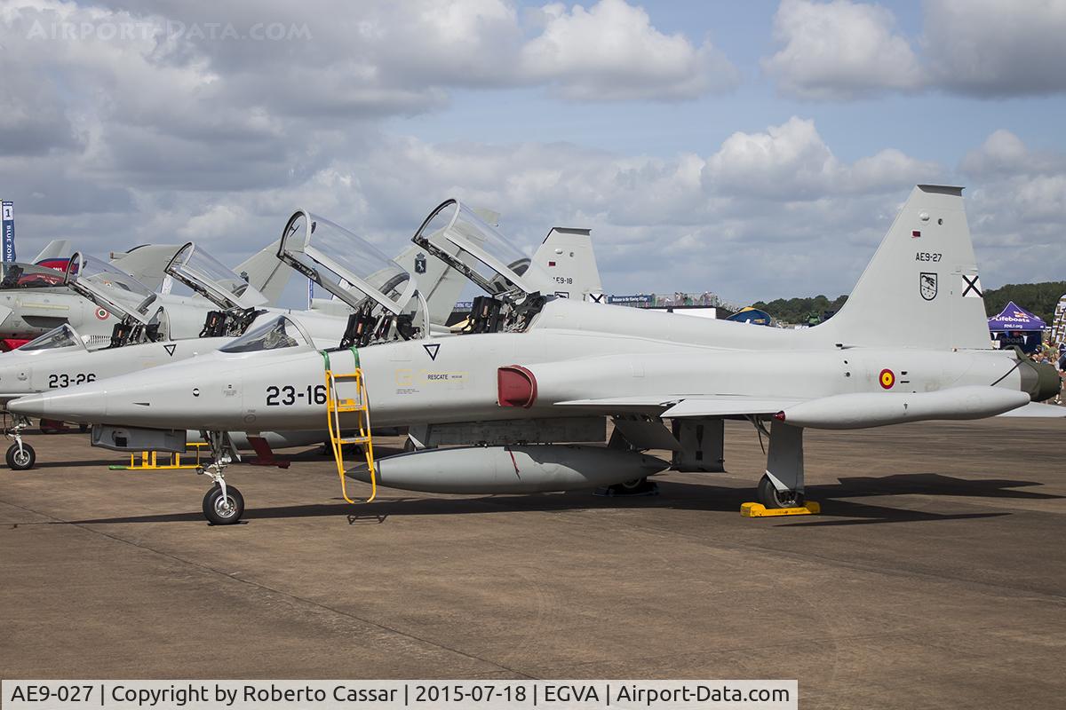 AE9-027, Northrop (CASA) SF-5B(M) Freedom Fighter C/N 2027, RIAT15