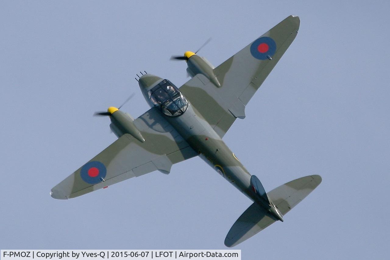 F-PMOZ, De Havilland (BBC) DH-98 Mosquito Replica C/N 1, De Havilland (BBC) DH-98 Mosquito (replica), On display, Tours Air Base 705 (LFOT-TUF) Open day 2015