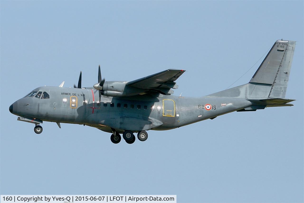 160, Airtech CN-235-200M C/N C160, Airtech CN-235-200M, Take-off rwy 02, Tours Air Base 705 (LFOT-TUF) Open day 2015
